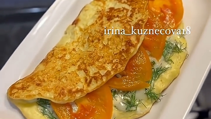 Вкусный ЗАВТРАК из кабачка...🌮🍅😋    Рецепт в описании ✍️