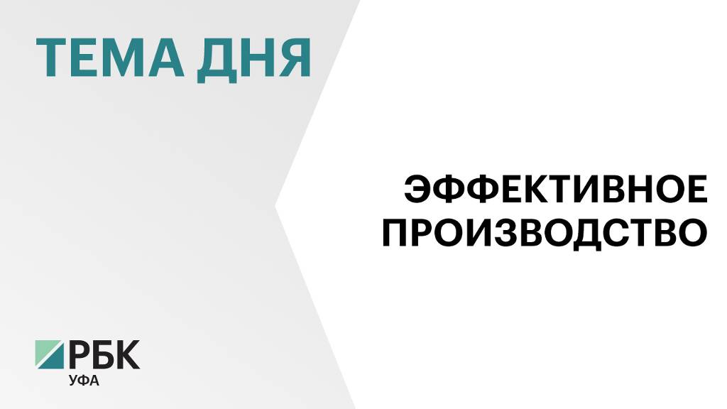 Свыше 200 предприятий Башкортостана участвуют в федеральном проекте «Производительность труда»