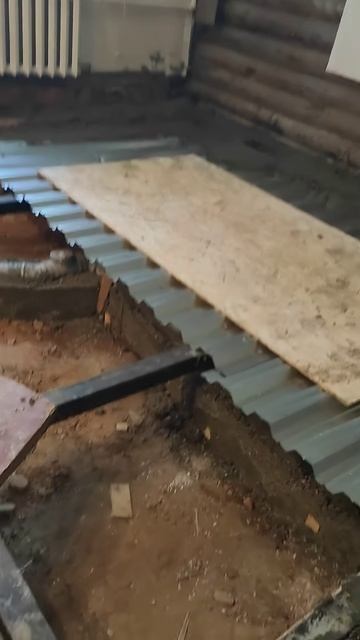 🚧 Идеальный пол своими руками: ПЕНОПОЛИСТИРОЛБЕТОН! Монтаж, реставрация и долговечность! #shorts