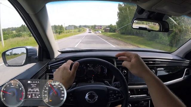 Взял Kgm (Ssangyoung) Korando - с поля на трассу