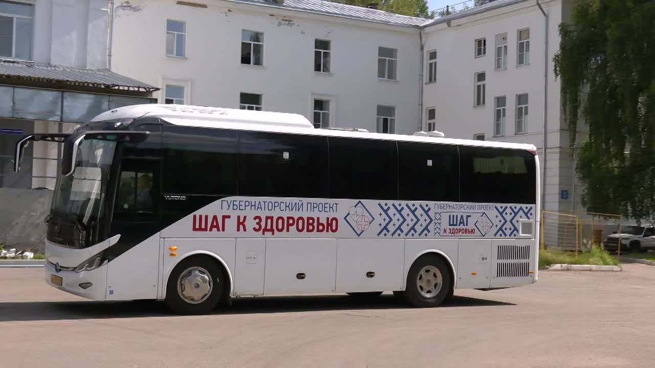 Группу пациентов губернаторского проекта «Шаг к здоровью» доставили на обследование в Кострому