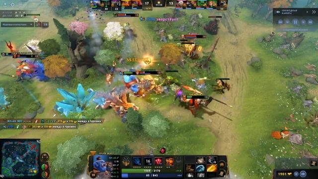 ЛУЧШИЕ МОМЕНТЫ В ИГРЕ DOTA 2 - OGRE MAGI СОВЕРШАЕТ БУЙСТВО