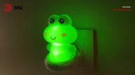 Ночник ЭРА "Лягушонок" NN-608-SW-GR зеленый