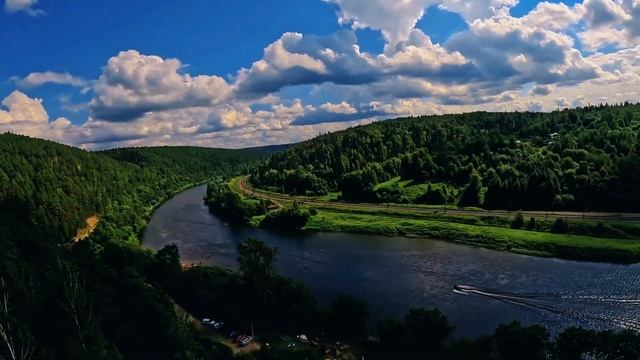 Кунгур. Камень Ермак. Река Сылва