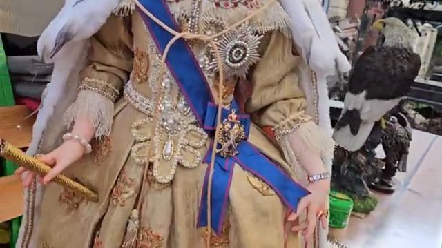 МАТУШКА ГОСУДАРЫНЯ ПОЖАЛОВАЛА...авторская кукла