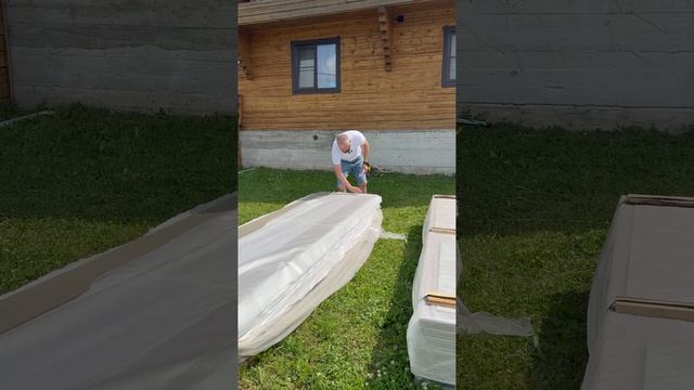 🥂🥂 Идеальный вариант разгрузки фиброцементного сайдинга