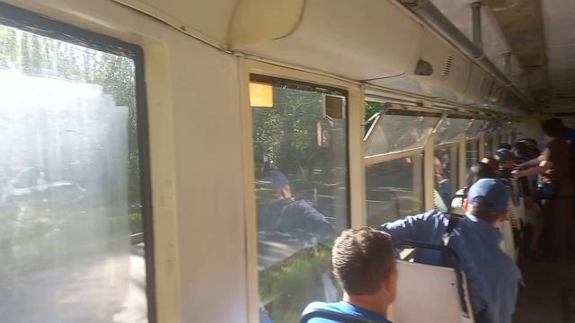 Случайная съемка. Иркутск, 15.07.2025, трамвай 1.
