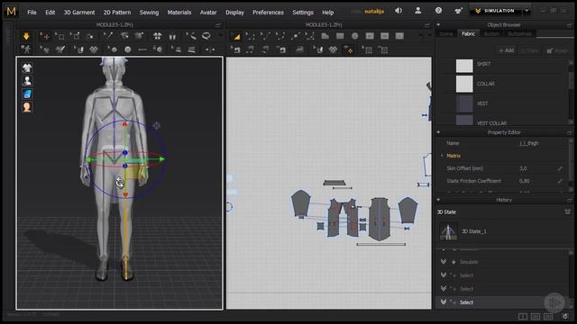 2. Posing the Character