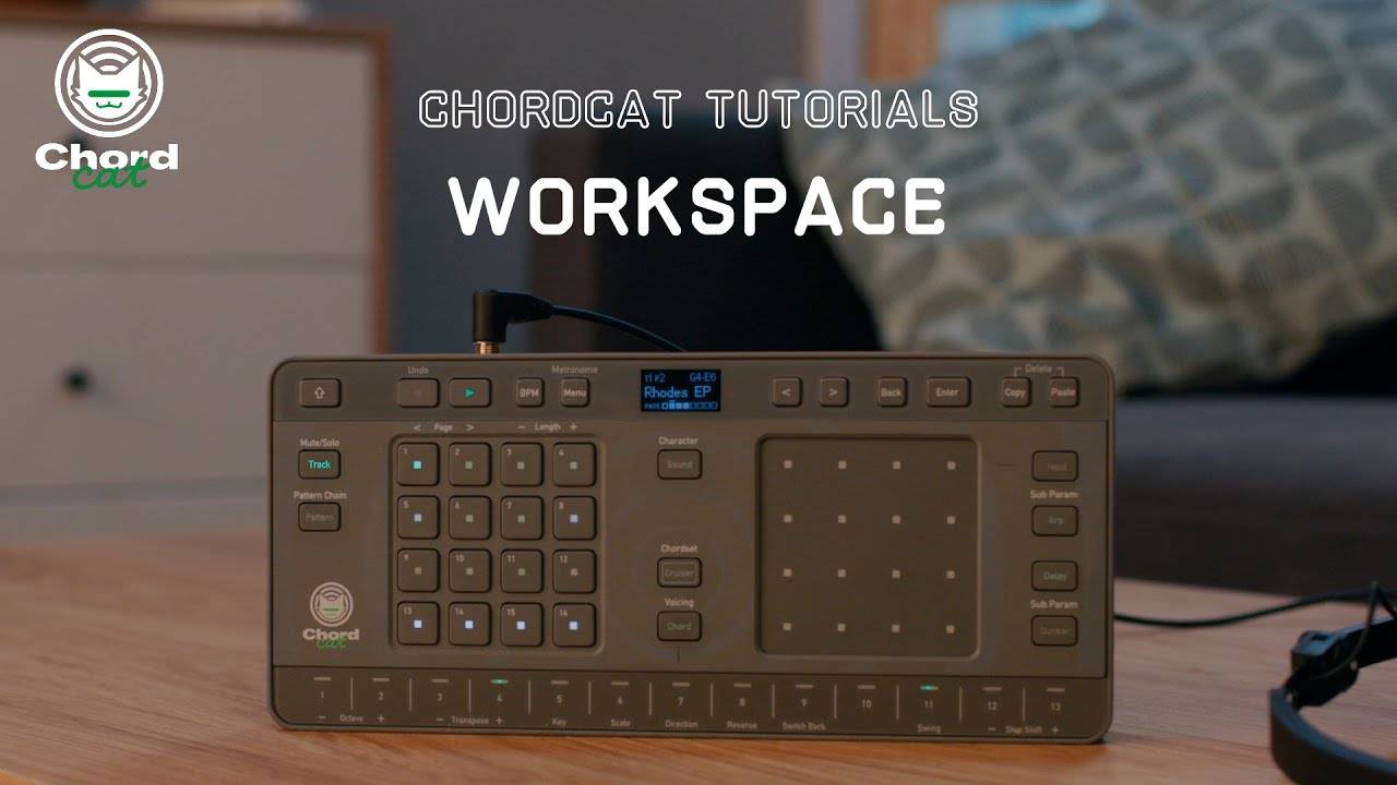 Chordcat Tutorial 01: Workspace