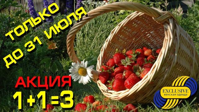 ТОЛЬКО ДО 31 ИЮЛЯ - АКЦИЯ 1+1=3