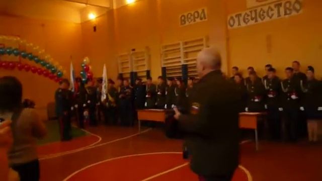 Присяга в Рязанской кадетской школе имени Скобелева(РККК)