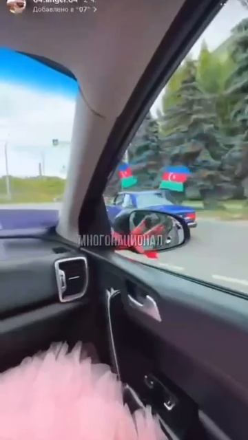 По кайфу двигаются в Саратове. Азербайджанцы намеренно нарушают закон !!!