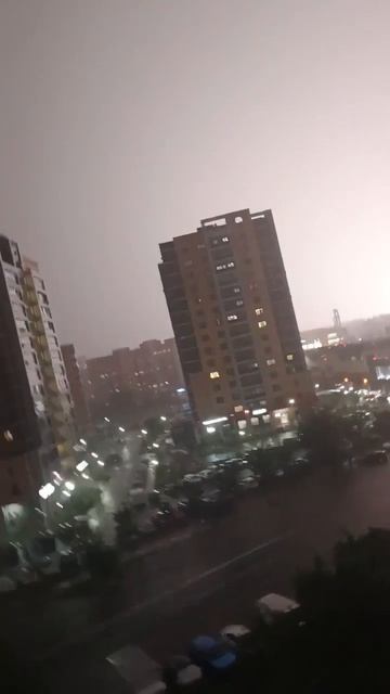 ⚡️Молния ночью ударила по подстанции в Дубне и обесточила несколько домов⚡️