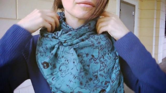 Как правильно завязывать шарф