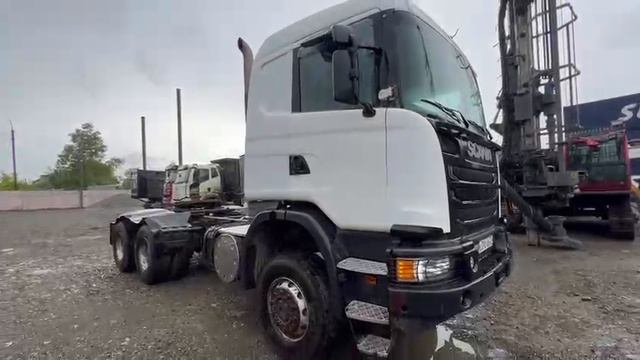 Обзор б/у тягача Scania G480 CA6x6EHZ, 2018 г.в., 292006 км, Хабаровск
