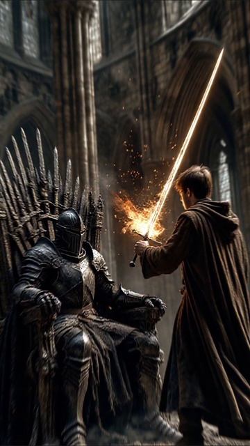 ИИ ВИРУС: ГАРРИ ПОТТЕР В СТИЛЕ dark souls