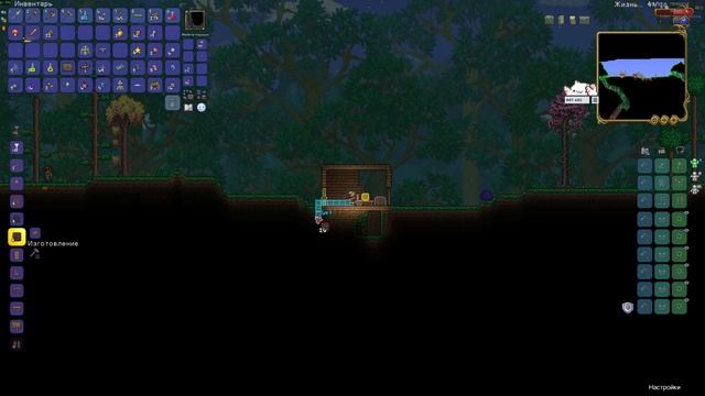 Пошёл в ванильную терру. Terraria Ваниль №1