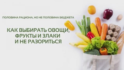 Урок 2 Половина рациона, но не половина бюджета: как выбирать овощи, фрукты и злаки и не разориться