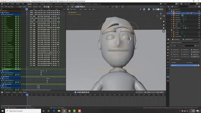 040 Facial Animation Part 1