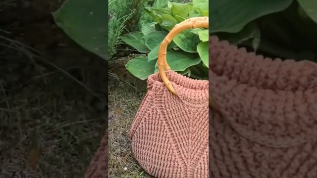 Обзор сумки Хоста, мастер-класс по вязанию сумки Хоста #bag #hostabag, #мастеркласс, #crochetbag