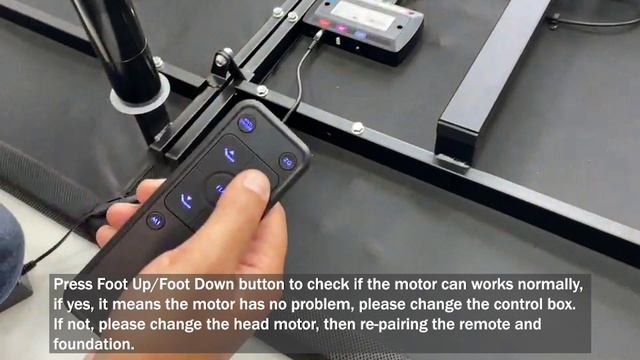 Operations for No Response from Both head and Leg Motors 2 (Wireless Remote Control)
