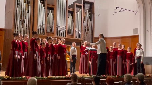 Французская народная песня "Рождественские колокола"