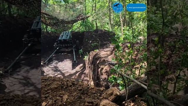 Российские бойцы работают из северокорейской 107-мм РСЗО Tип 75 !!!