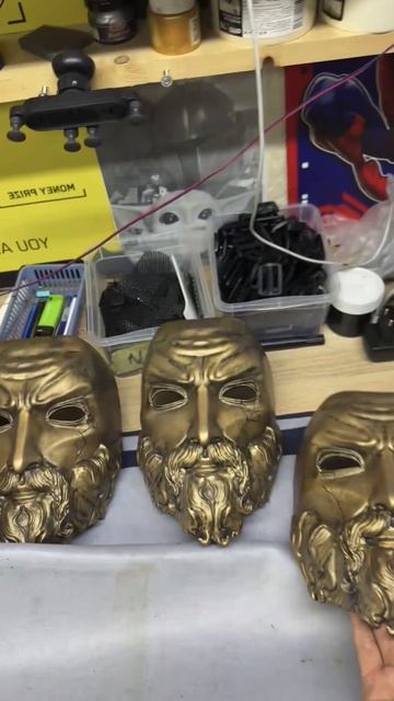 Cosplay Маска древних своими руками DIY🤟🤖 #shorts