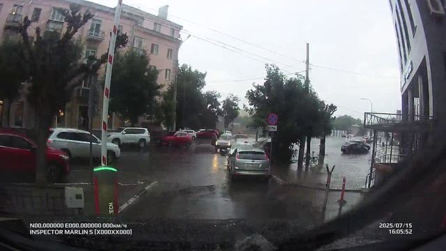 15-07-2025 авария ул.Горького, Рязань