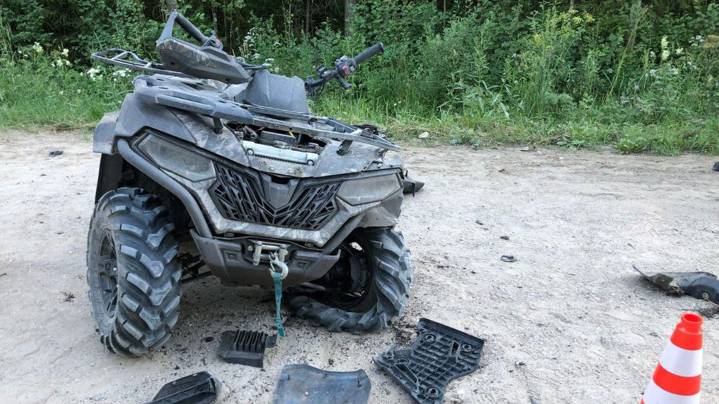 В Вологодской области в ДТП с фурой пострадали 2 детей на квадроцикле