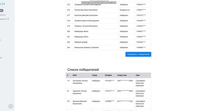 Розыгрыш День Рождение Раз Два 15 лет с 08.07.2025 по 14.07.2025, список победителей за неделю.