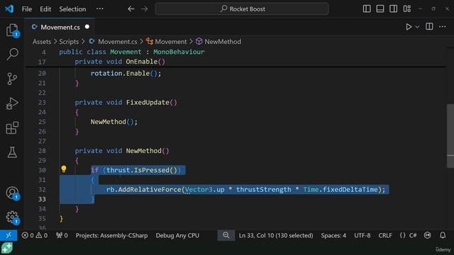 40 Rotation Input
