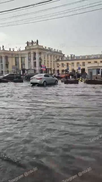 Ж/д вокзал "Воронеж-1" стал речным вокзалом.
