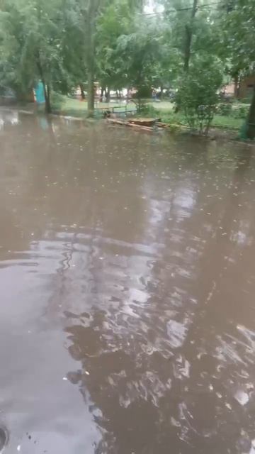 Выйти из подъезда без лодки в Воронеже сегодня было проблематично.