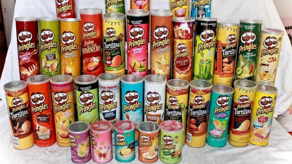ОГРОМНАЯ РАСПАКОВКА ЧИПСОВ - Pringles