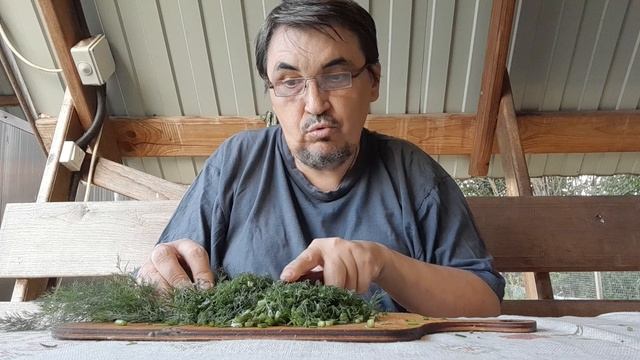 Заготовка зелени на зиму. 15.07.25