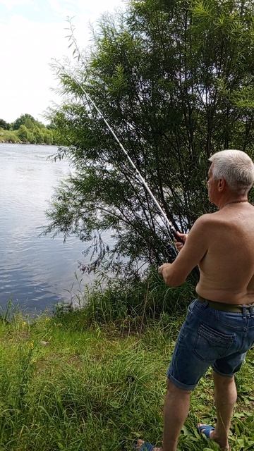 Вот такая рыбалочка на речке Хор.