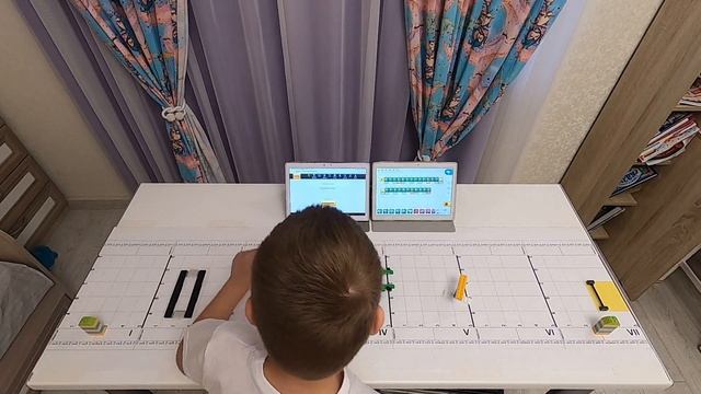 Первенство Пермского края по робототехнике. Отборочный этап. Второе видео (старт с 3 и 4 плитки).