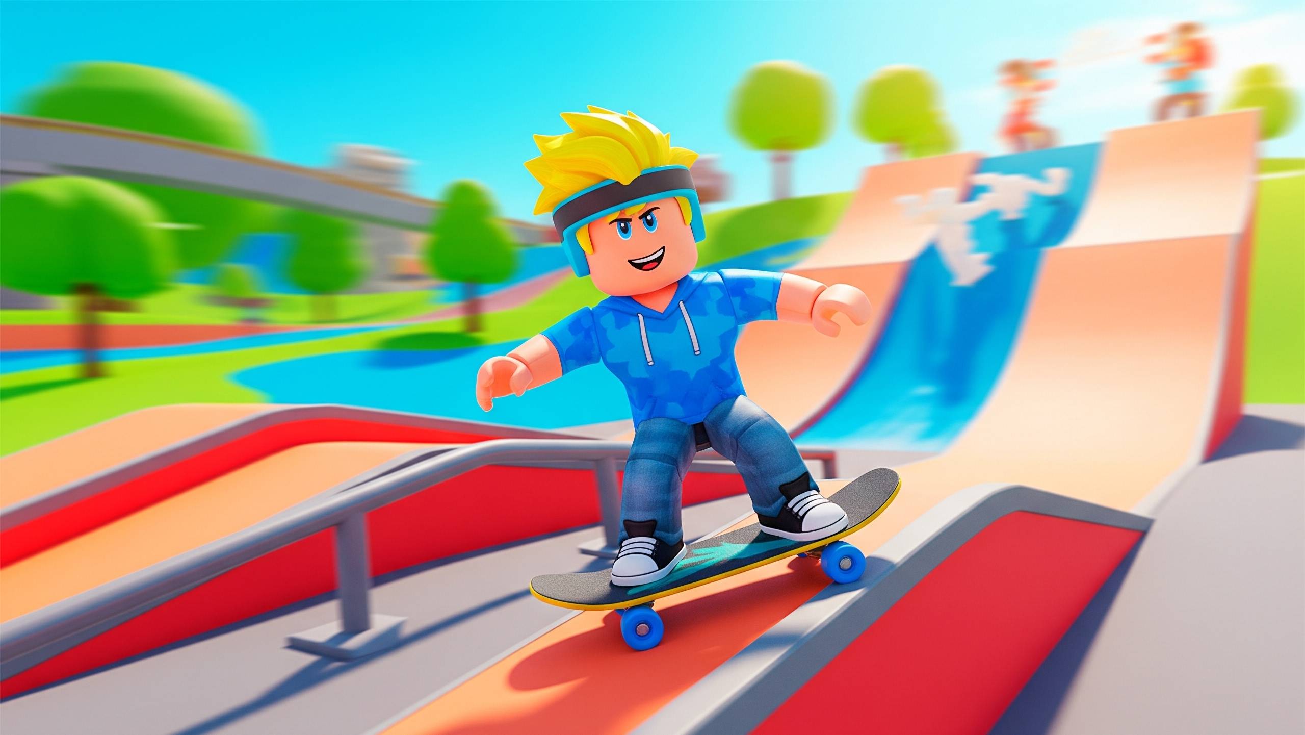 ROBLOX ЭПИЧНЫЕ ГОНКИ МЕГА СКЕЙТАХ ЧАСТЬ 1