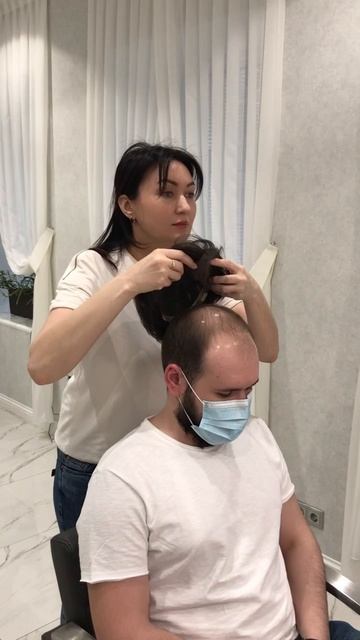 Умные мужские системы волос
