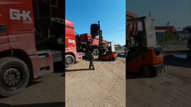 работа на самосвале