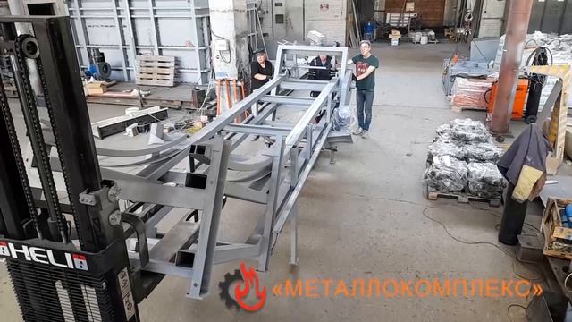 Отгрузка разливочной машины МР10