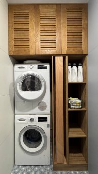 Мебель в постирочную и сан узел