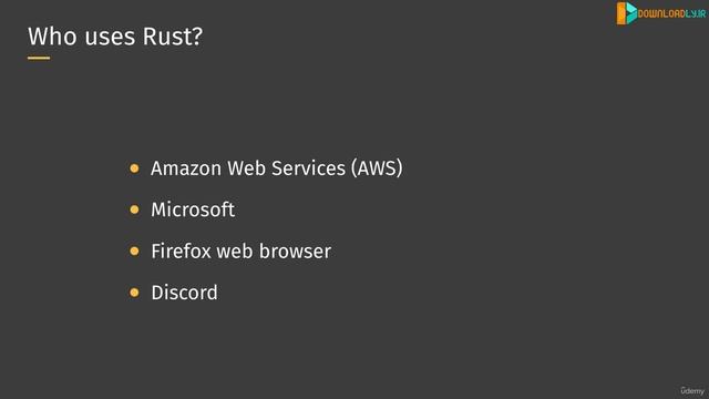 1. Intro to Rust