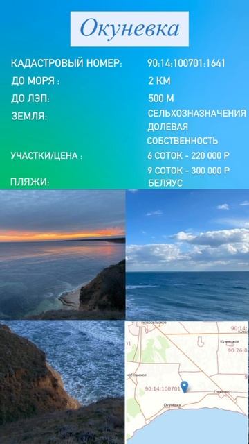 Продаем Окуневку