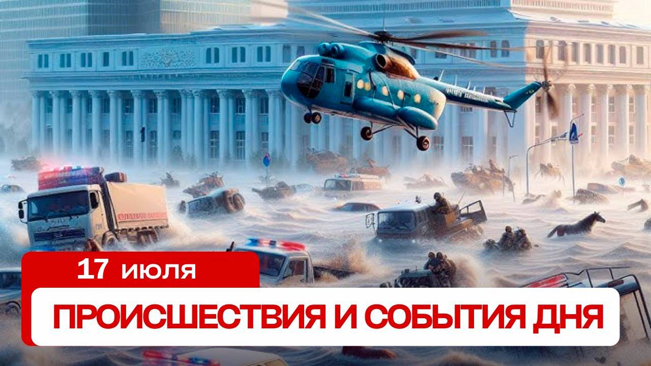 Новости сегодня 17.07.2025. Последние Новости Россия Москва Катаклизмы за день, ЧП, события дня!