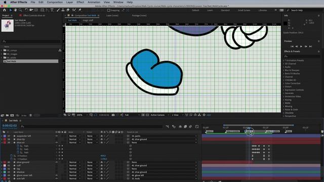7. Sad Walk Cycle - Motion Design School
