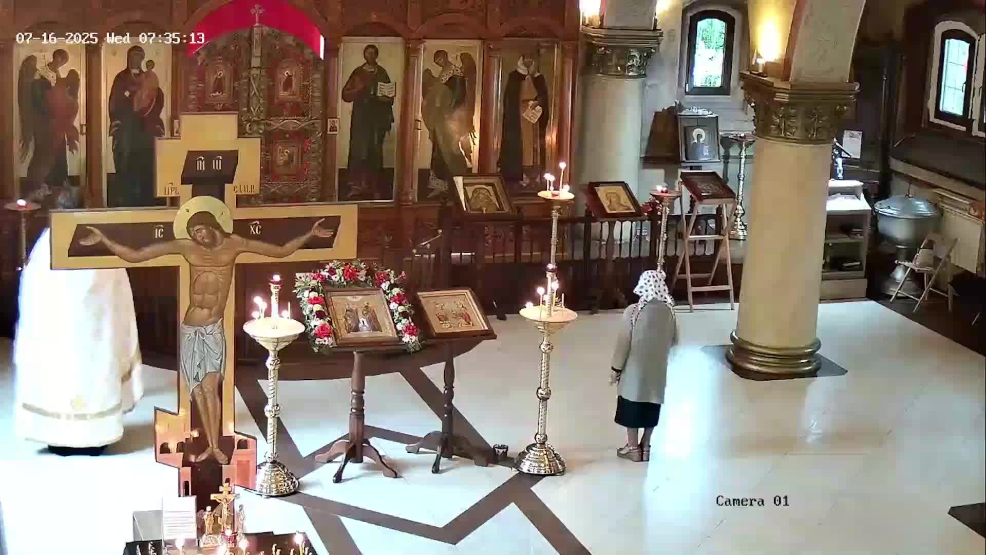 Божественная литургия. 16.07.2025 в 8-00.