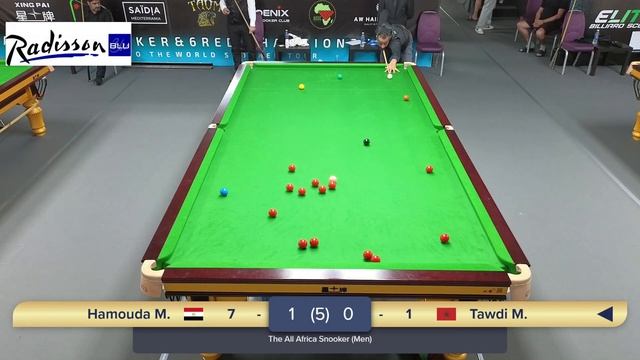 2025 06 27 The All Africa Snooker 2025 Men (TV4) Hamouda Mohmed VS Tawdi Mahjoub