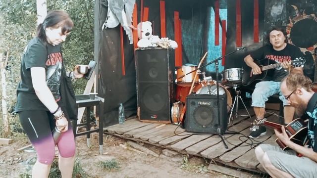 Моя смерть - Дездемон Сидоров и Пентагон / Уютные посиделки с гитарой на фестивале Качели -2025